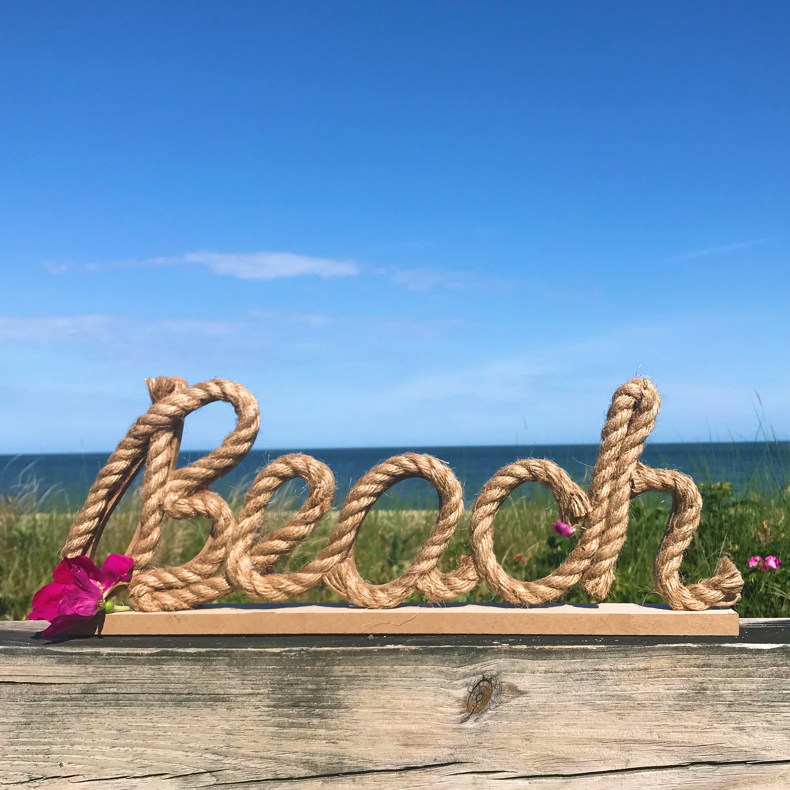 Highland Dunes Beach Rope Word Art Wayfair