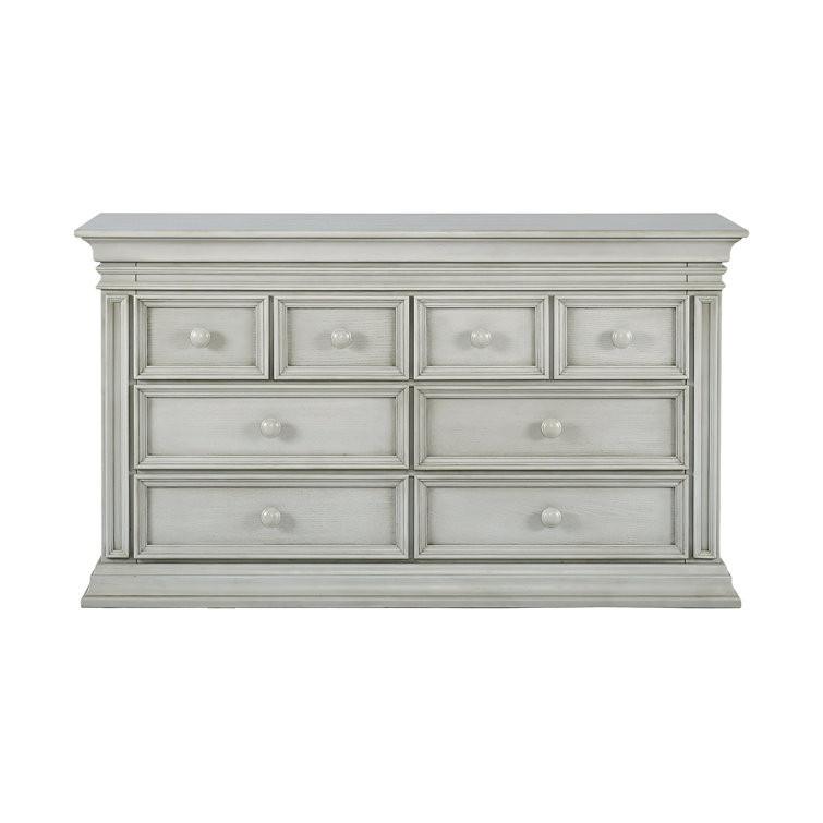 cache vienna crib ash gray