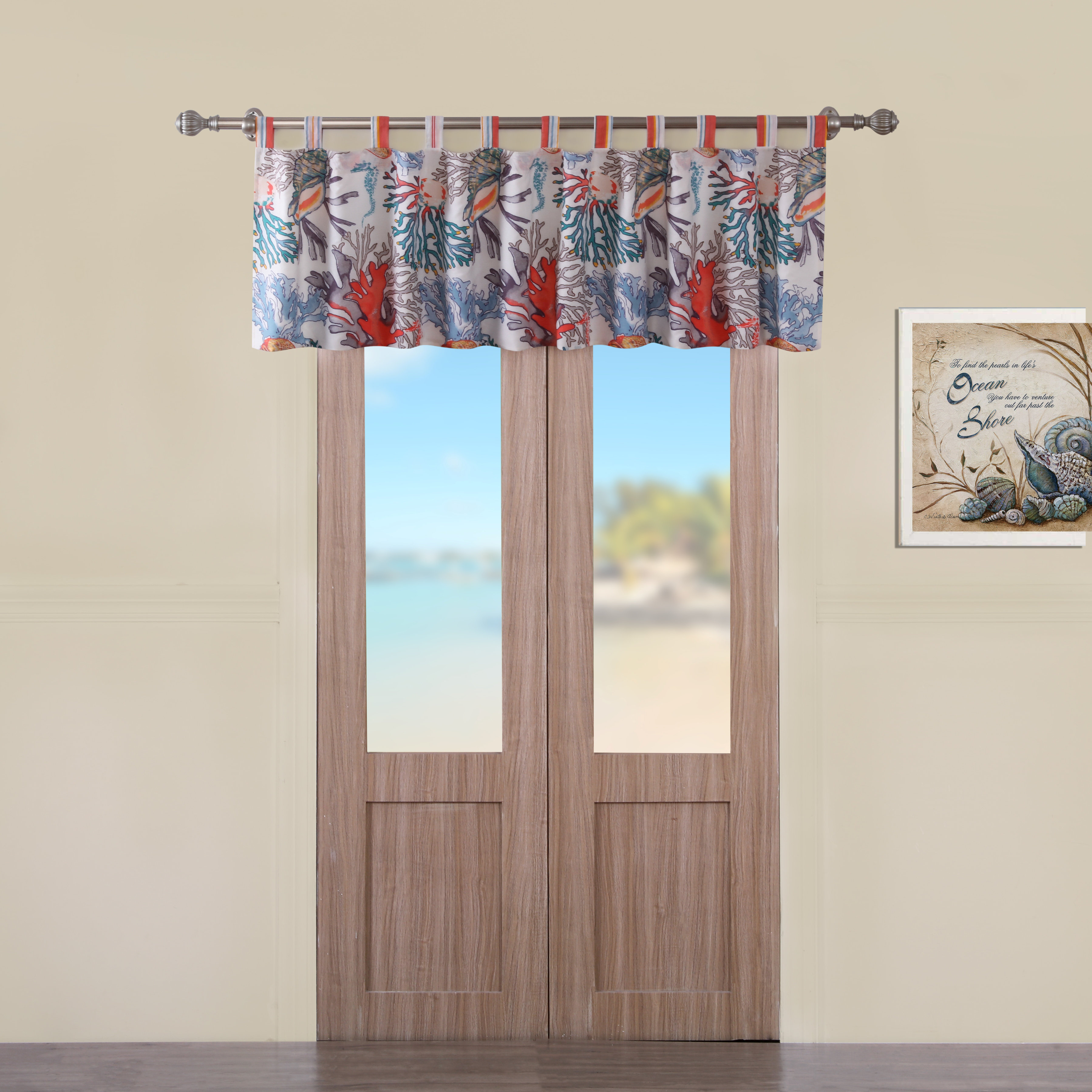 Barefoot Bungalow Atlantis Window 84 Curtain Valance Reviews Barefoot Bungalow Atlantis Window 84 Curtain Valance Reviews Wayfair