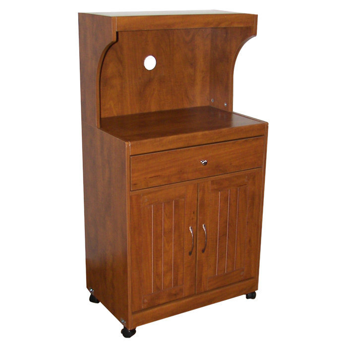 Andover Mills Weybossett Microwave Cart Reviews Wayfair Weybossett Microwave Cart