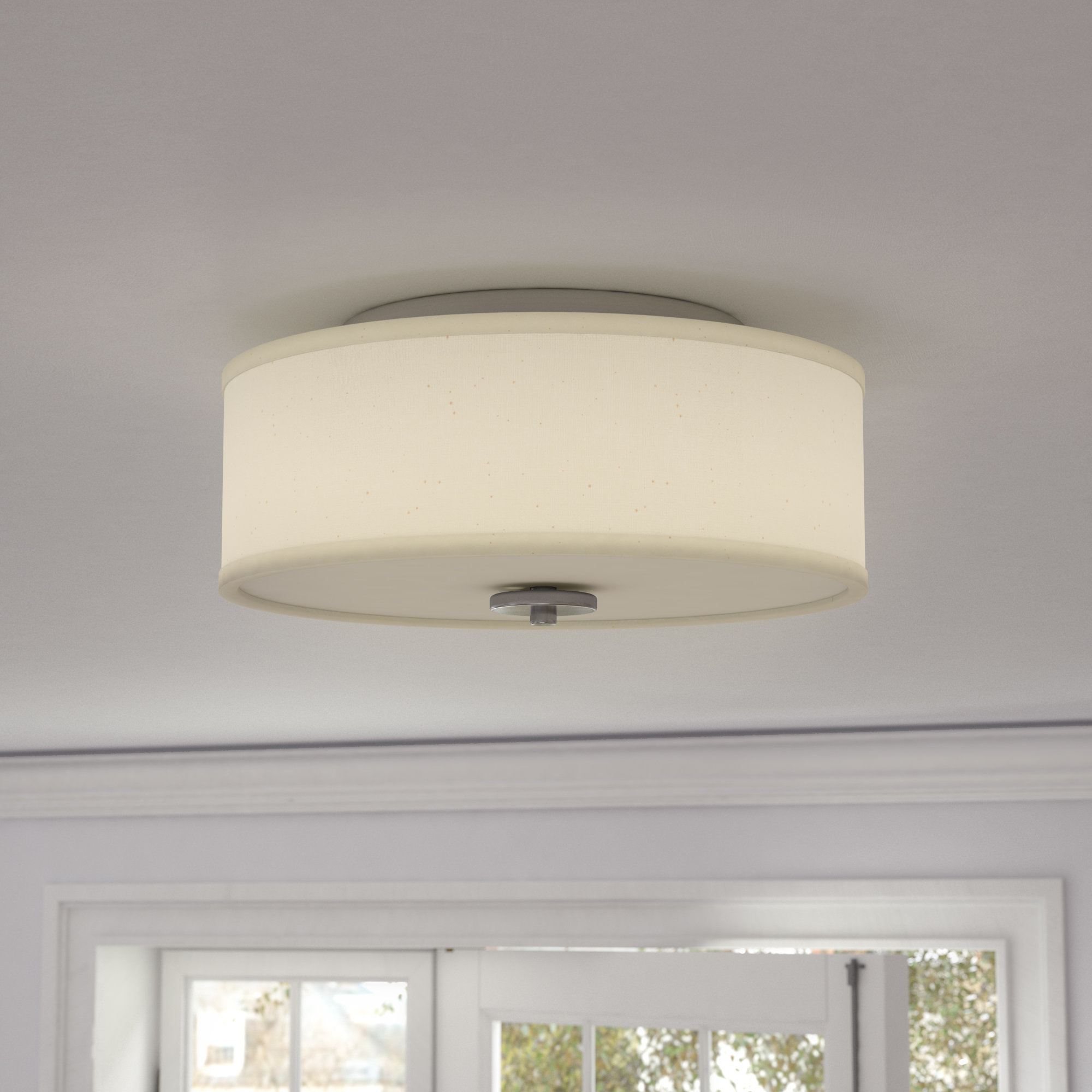 Andover Mills Mabini 1 Light 13 Flush Mount Reviews Wayfair