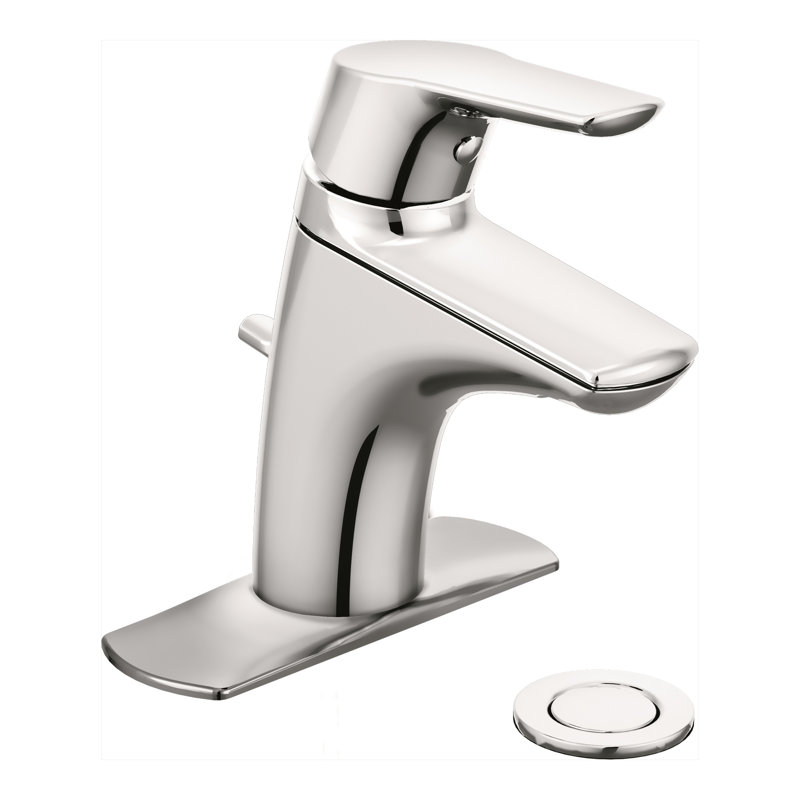 Moen Method Single Hole Bathroom Faucet With Drain Assembly