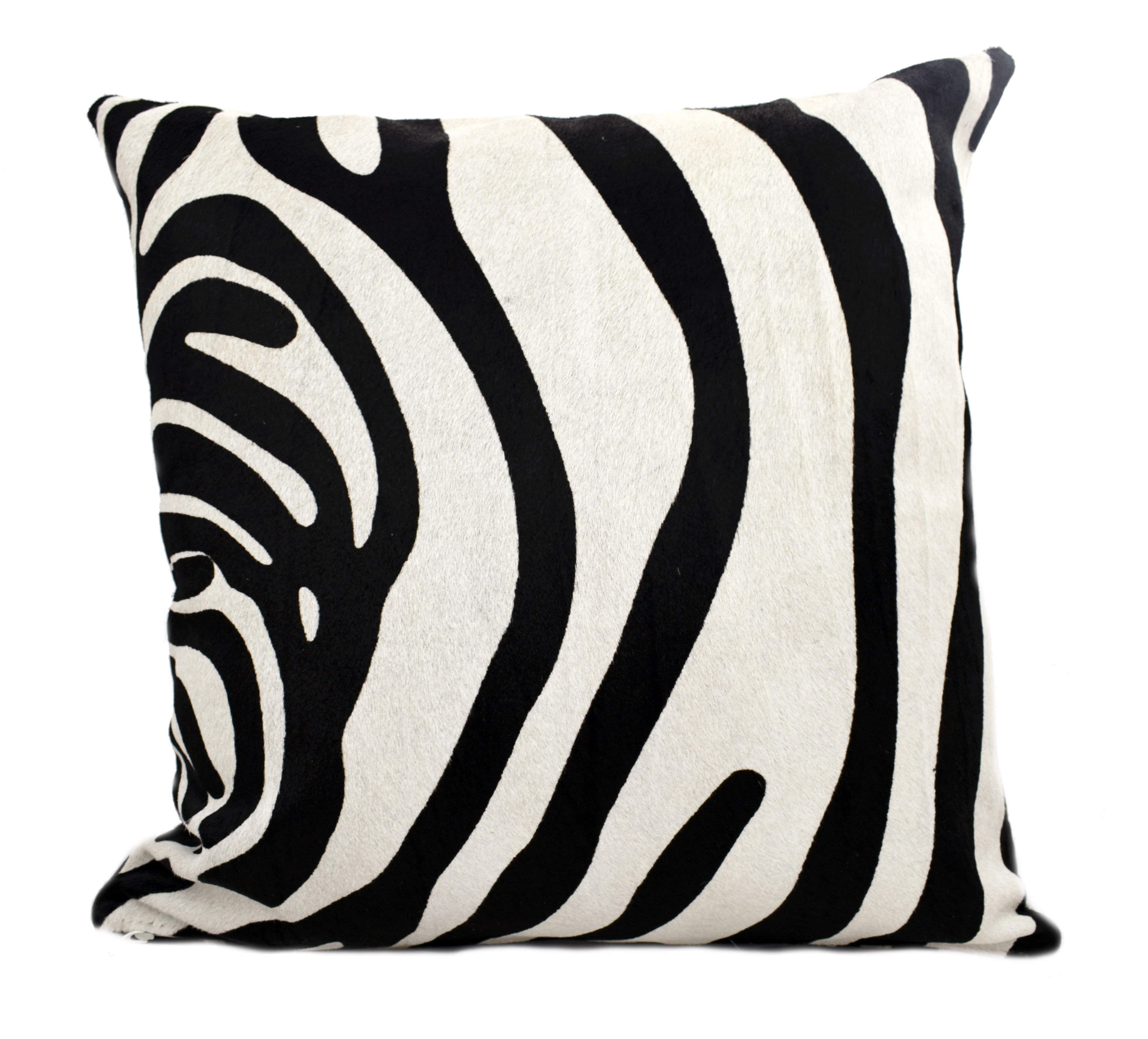 zebra print throw pillows