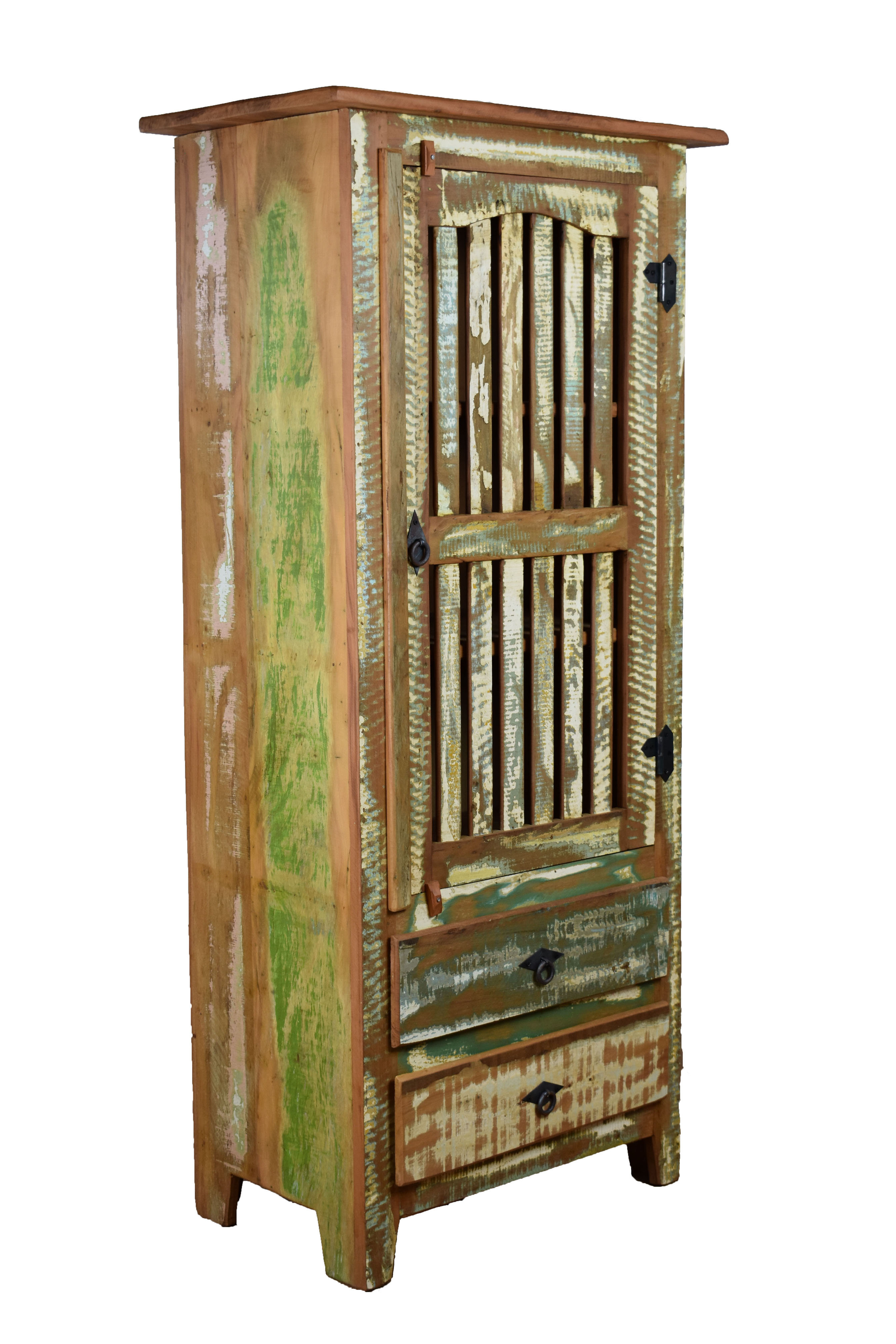 Bloomsbury Market Hambly Distressed China Cabinet Wayfair