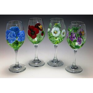 Let's Toast Wine Glass (Set of 4)