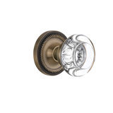 glass door knobs with locks