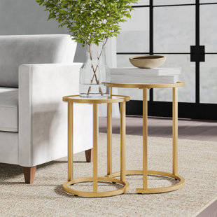 Morones Glam 2 Piece Nesting Tables