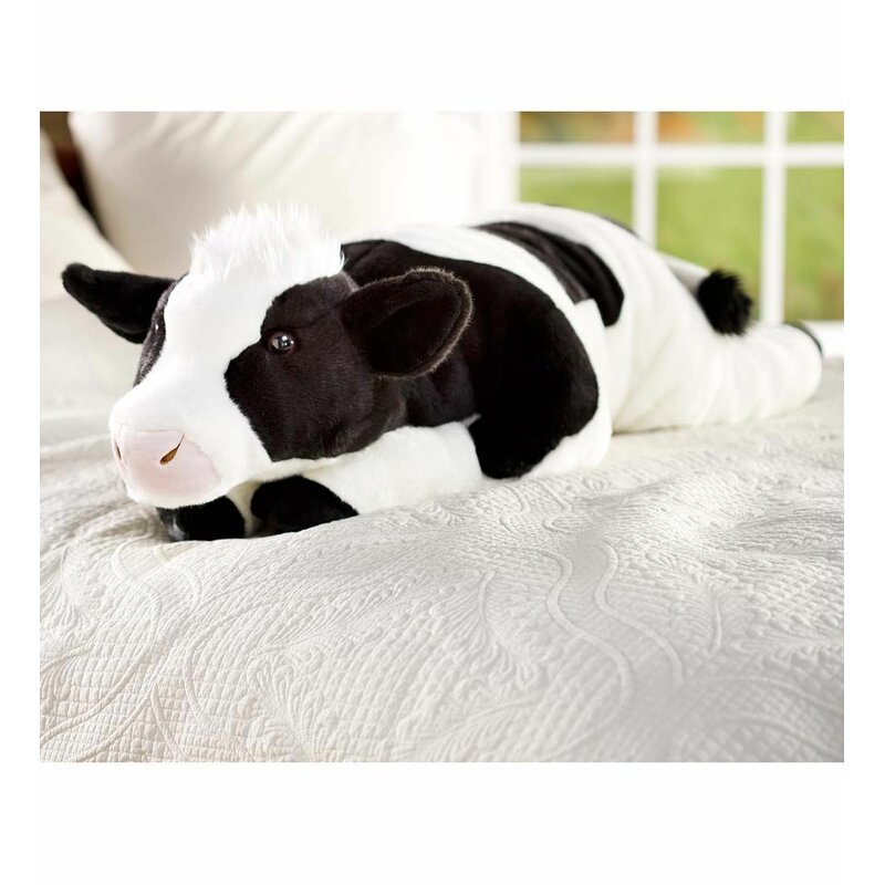 Plow Hearth Cuddly Cow Body Pillow Reviews Wayfair