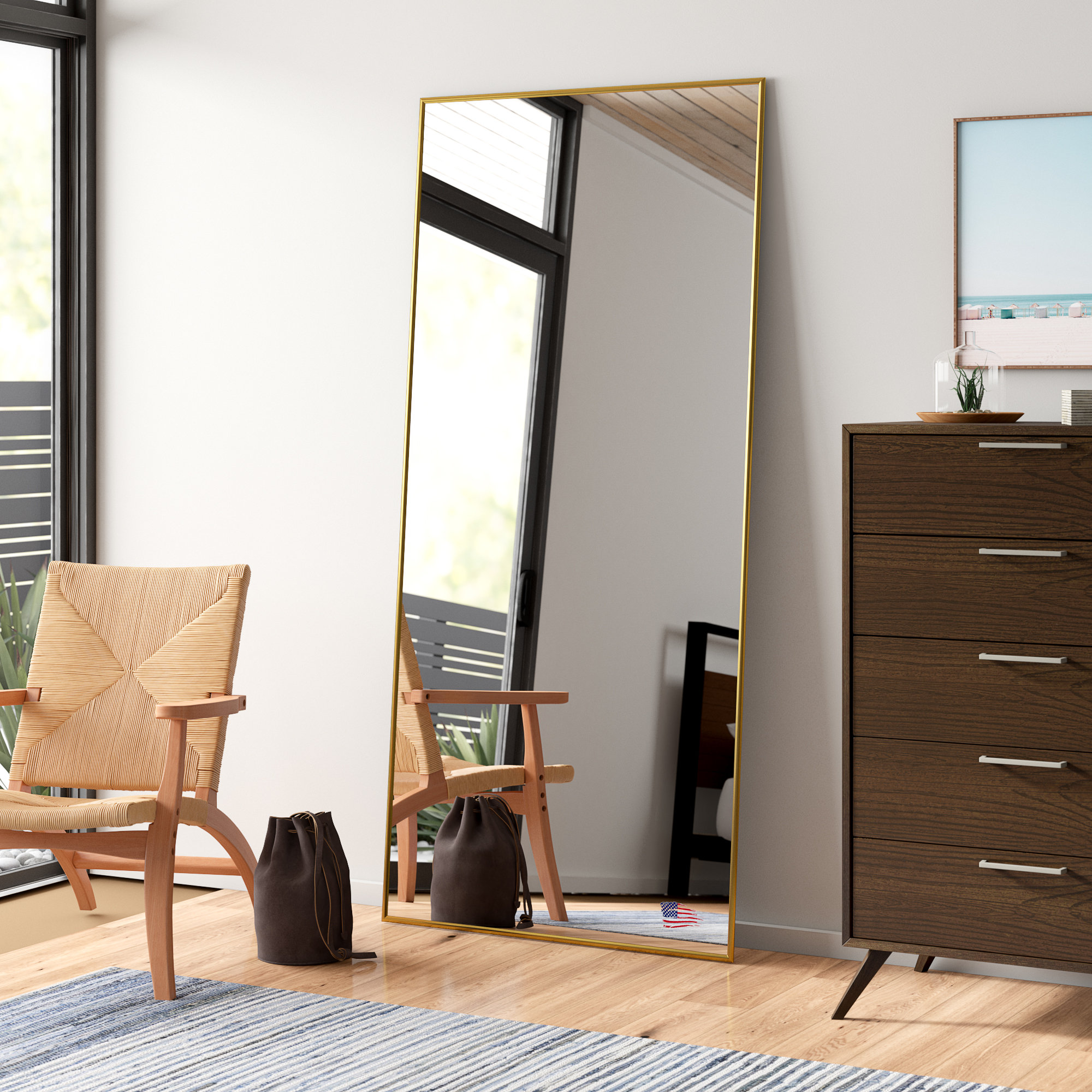 Ferndown Traditional Full Length Mirror Reviews Allmodern