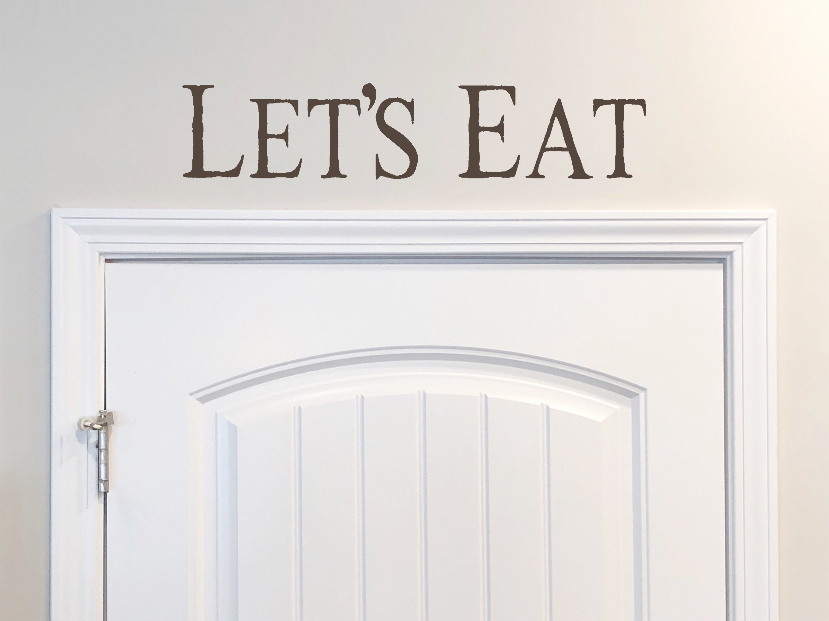 Story Of Home Decals Let's Eat Wall Decal | Wayfair