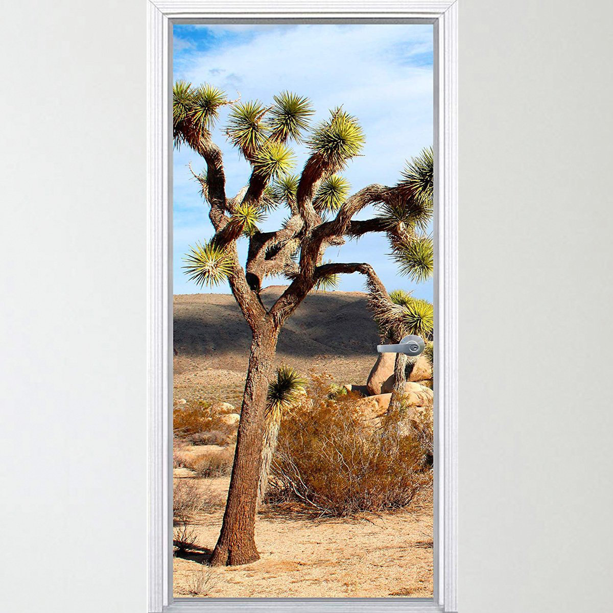 Union Rustic Joshua Tree Desert Vinyl Door Decal Wayfair