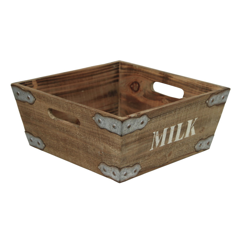 Gracie Oaks Wood Crate Wayfair