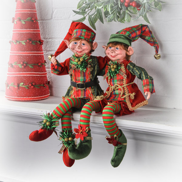 Elf Christmas Decorations Large Christmas Elf Wayfair
