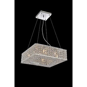 Dannie 8-Light Crystal Chandelier