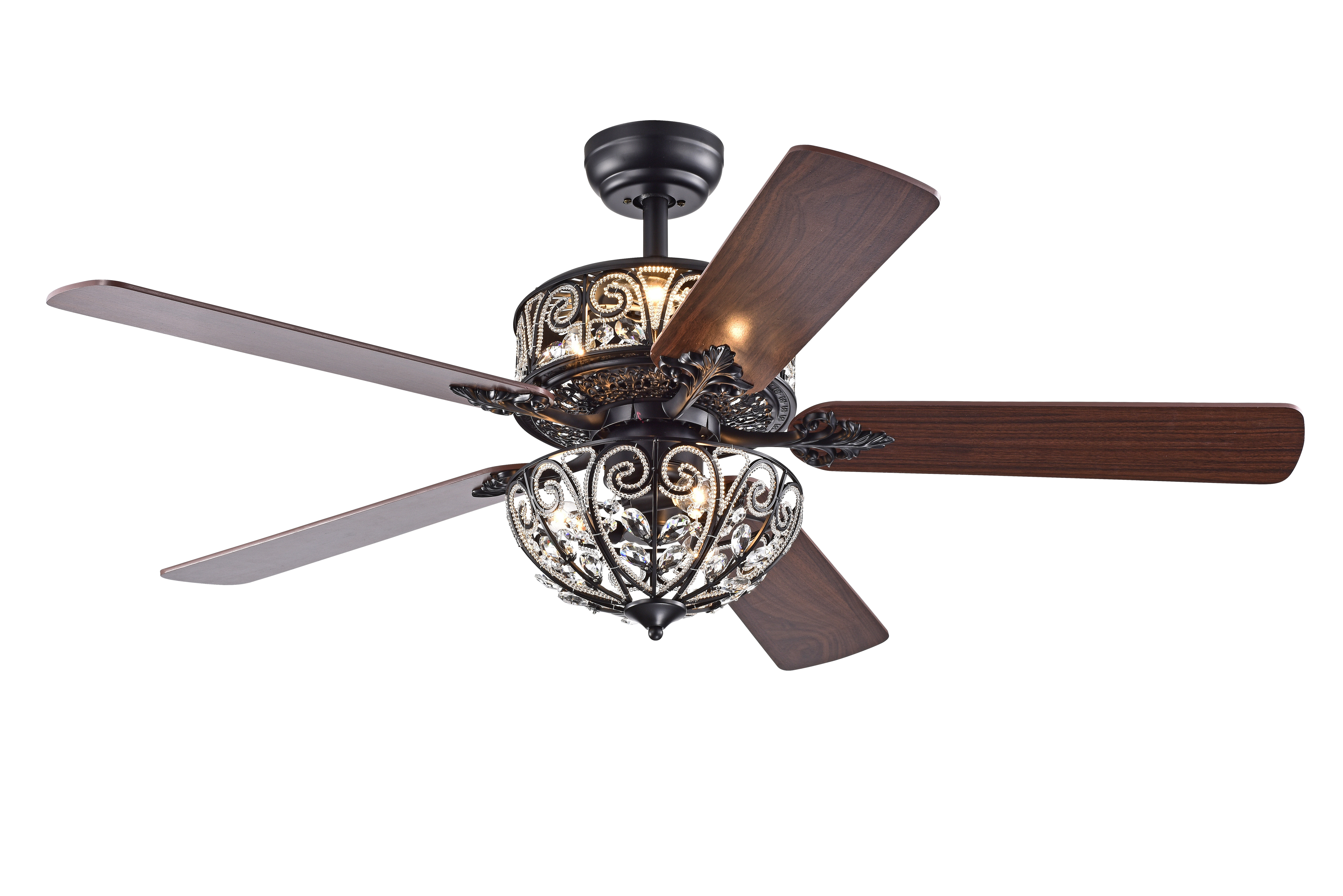 August Grove 52 Veazey 5 Blade Standard Ceiling Fan With Light Kit Included Reviews Wayfair