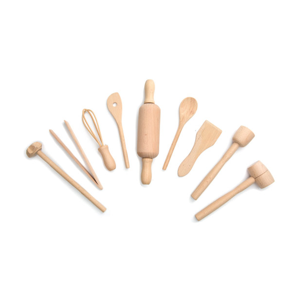 childrens kitchen utensils set