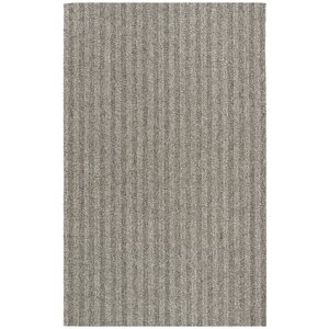 Cherif Hand Tufted Gray Solid Area Rug