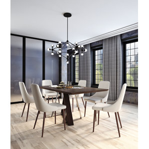 Bruck Contemporary 7 Piece Dining Set by Brayden..
