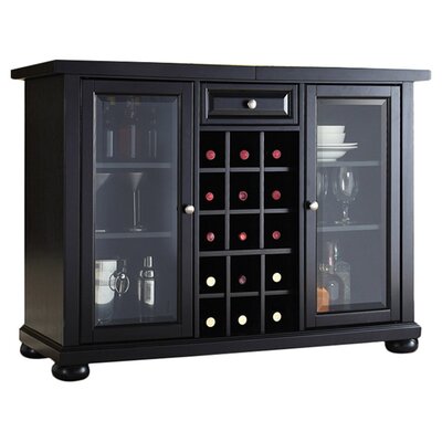 Hedon Bar Cabinet With Wine Storage Joss Main