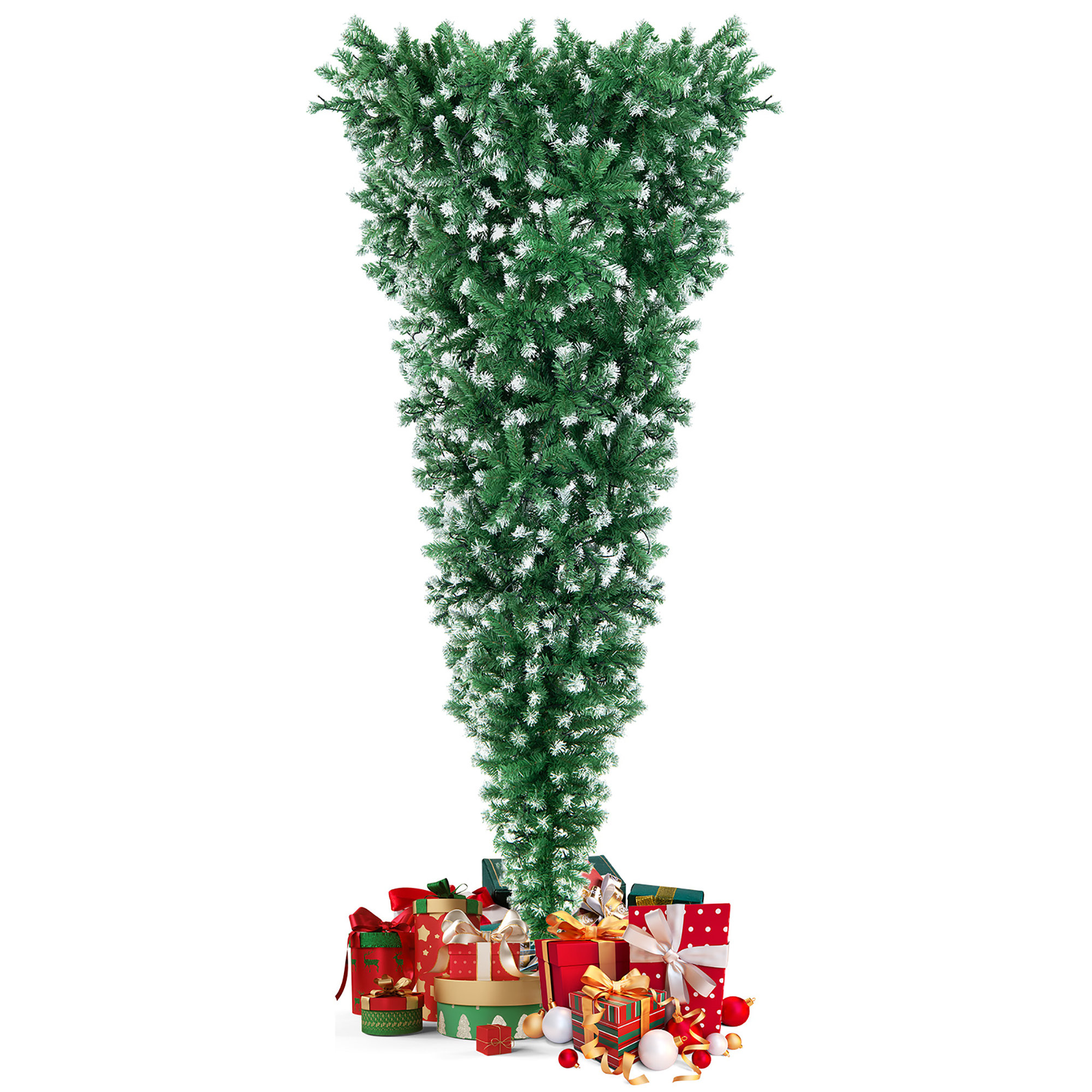 The Holiday Aisle® 7.5' Lighted Artificial Christmas Tree | Wayfair