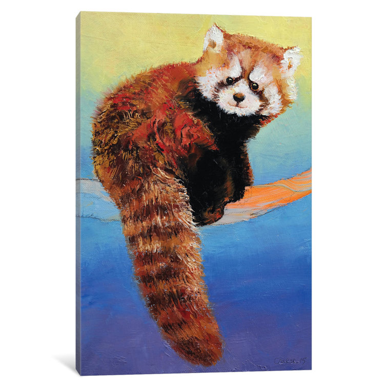 Red panda картины по номерам