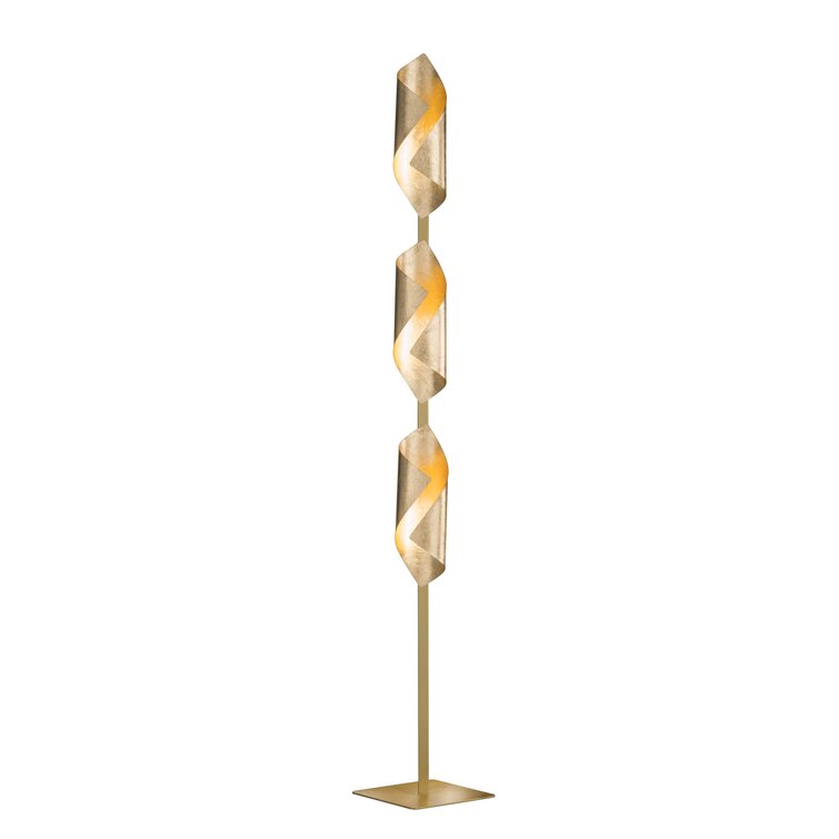 Designerlampe LED Stehlampe 18 Watt Golden Höhe 142cm Standlampe Standleuchte
