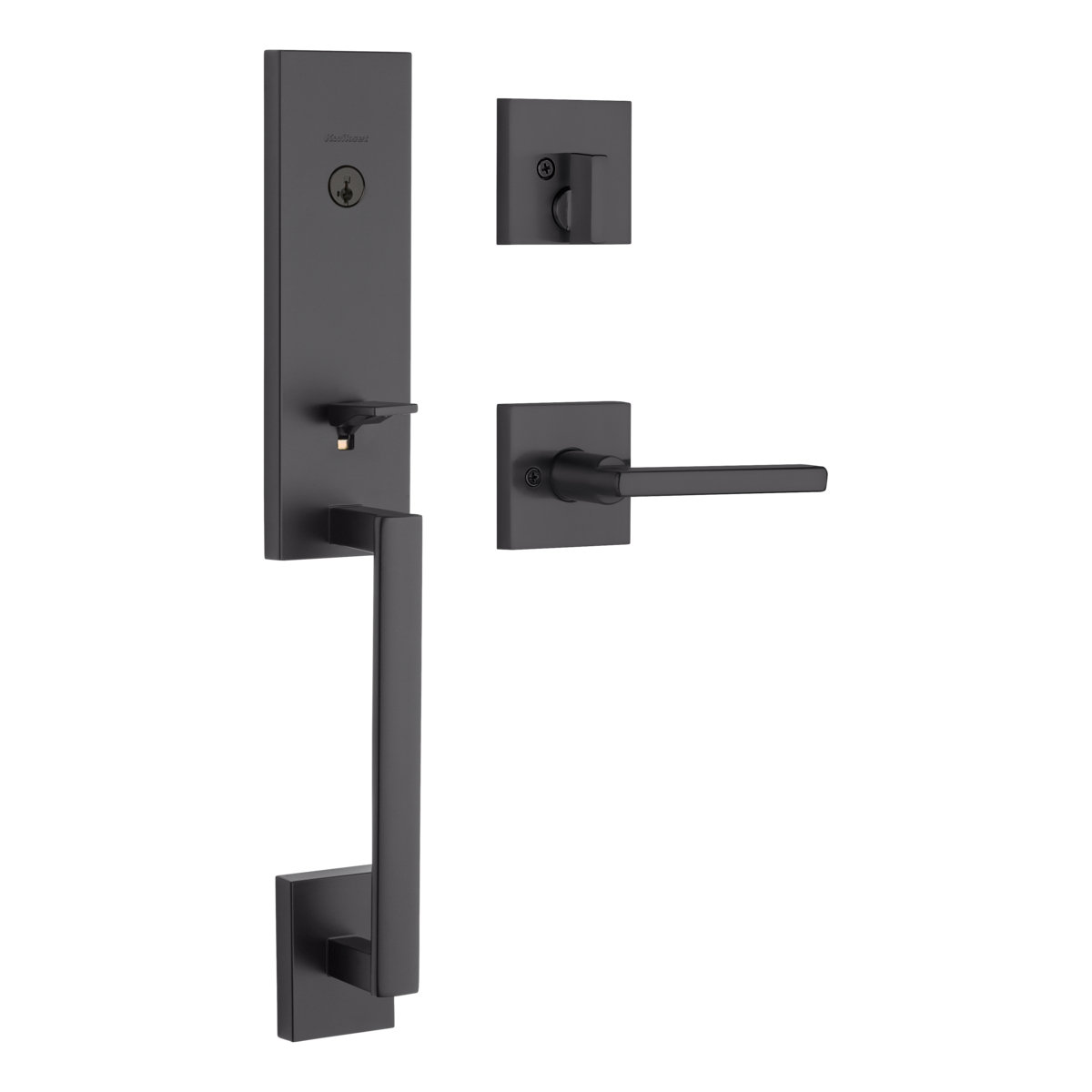 Kwikset Vancouver Handleset With Deadbolt Single Cylinder And