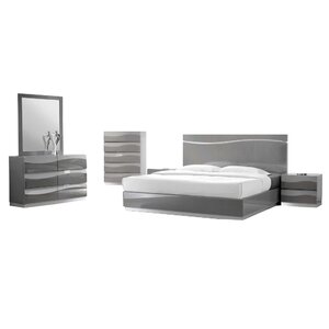 Moumoune Platform 5 Piece Bedroom Set