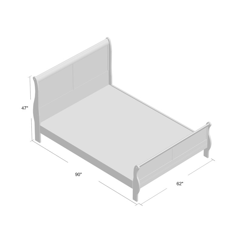 Grovelane Teen Emily Sleigh Bed Reviews Wayfair