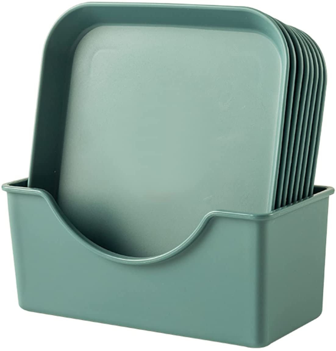 Latitude Run® Plastic Tray Perfect For Serving Appetizers, Snacks, And
