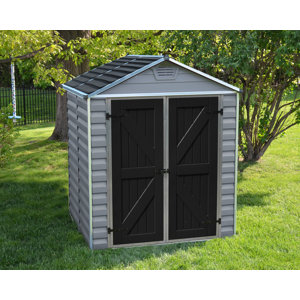 SkyLightu0099 6 ft. 1 in. W x 5 ft. D Plastic Storage Shed