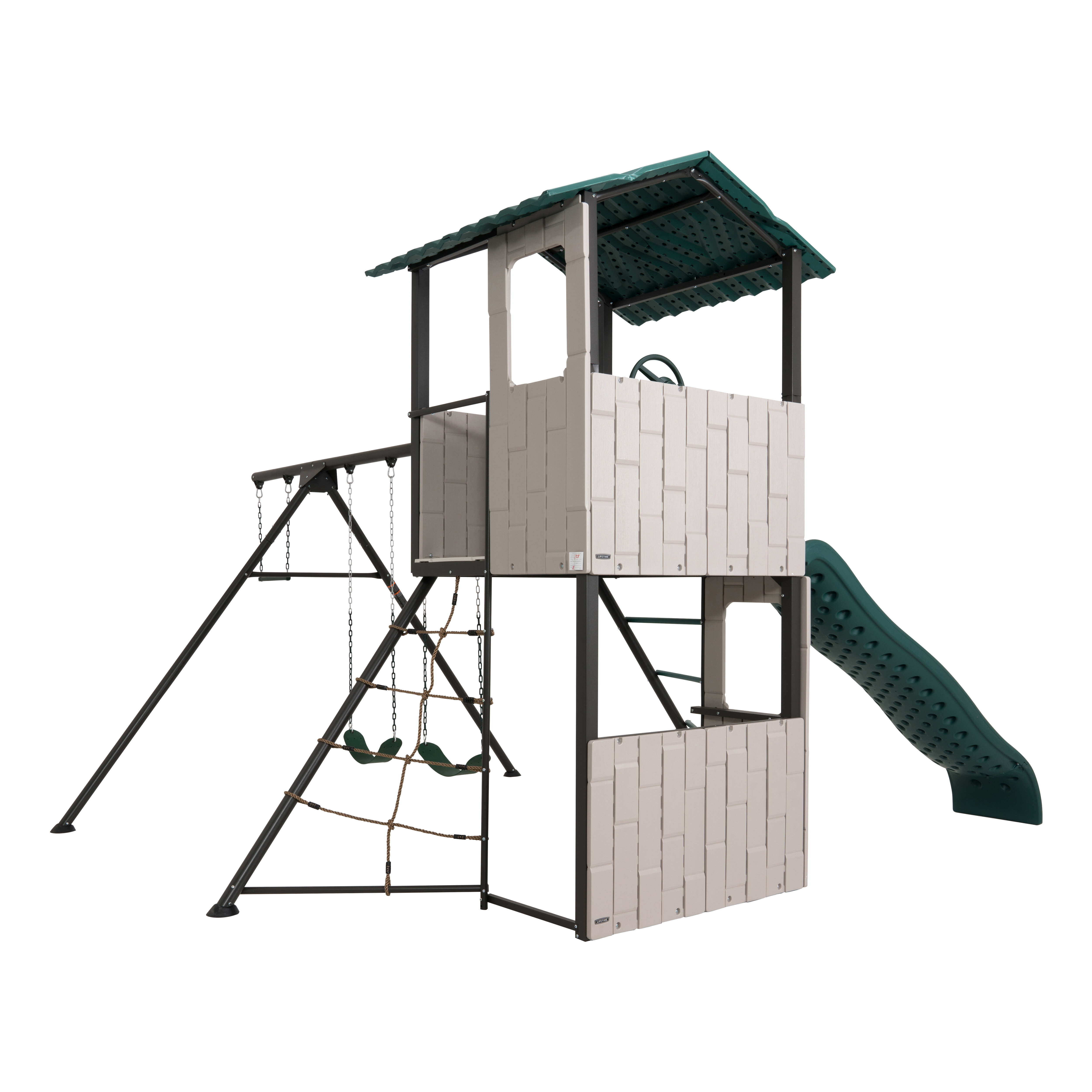 lifetime clubhouse swing set