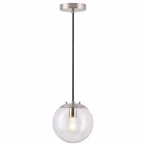 Poppe 1-Light LED Globe Pendant