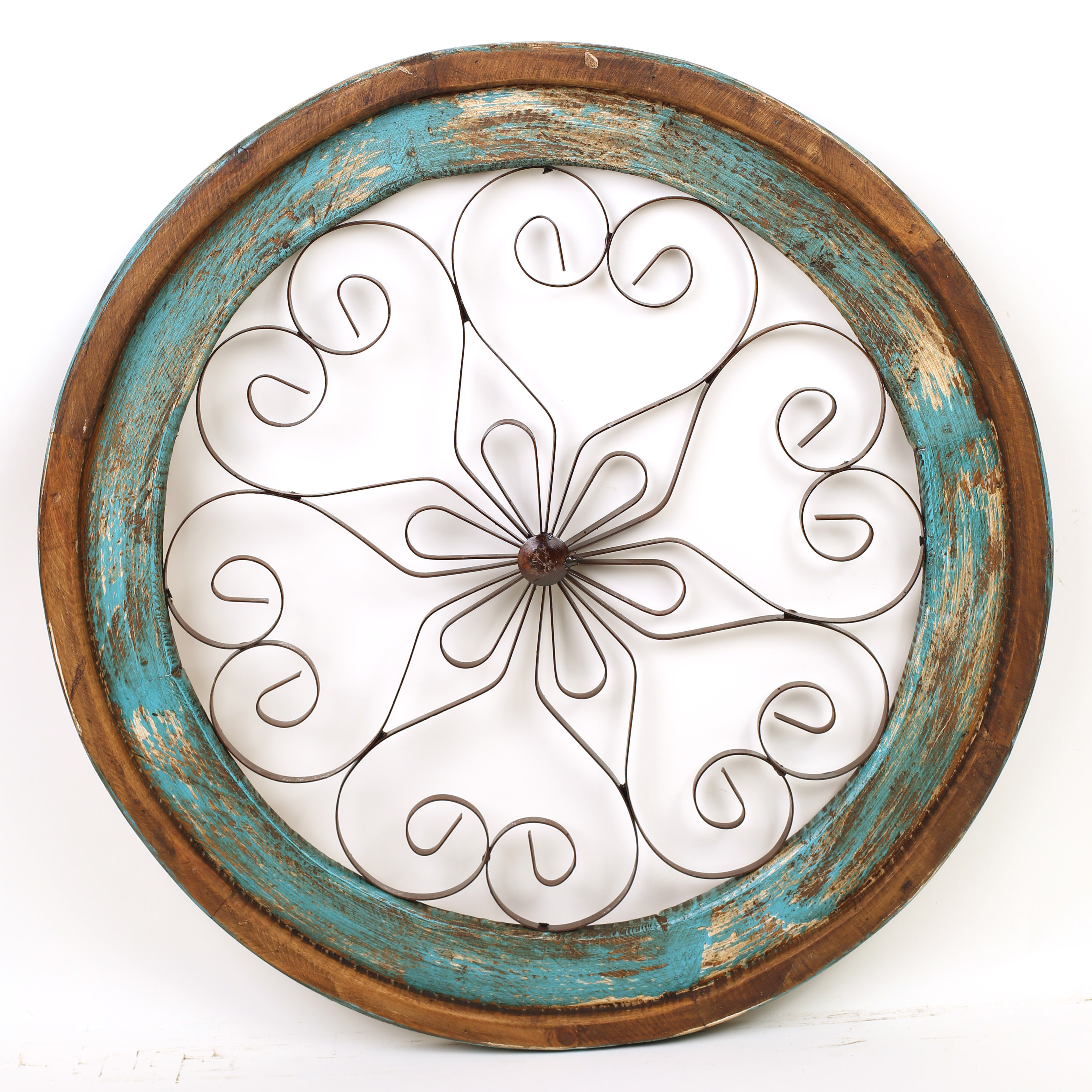 Ophelia & Co. Round Architectural Window Wall Decor & Reviews Wayfair