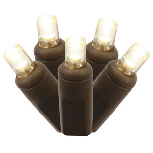White Wire Christmas Lights Wayfair Wide Angle Led 70 Light String Lights With White Wire