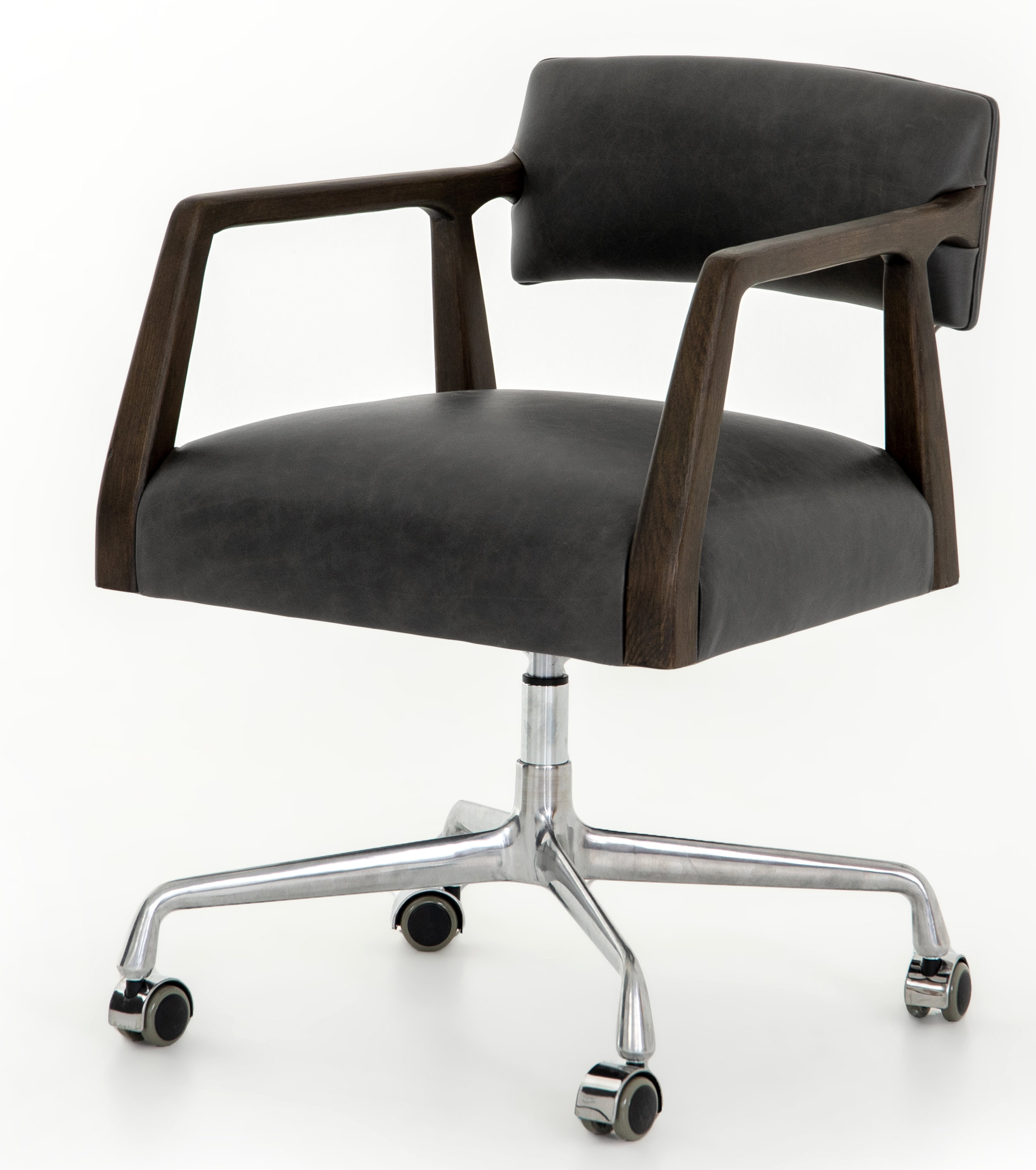 leonardo leather task chair