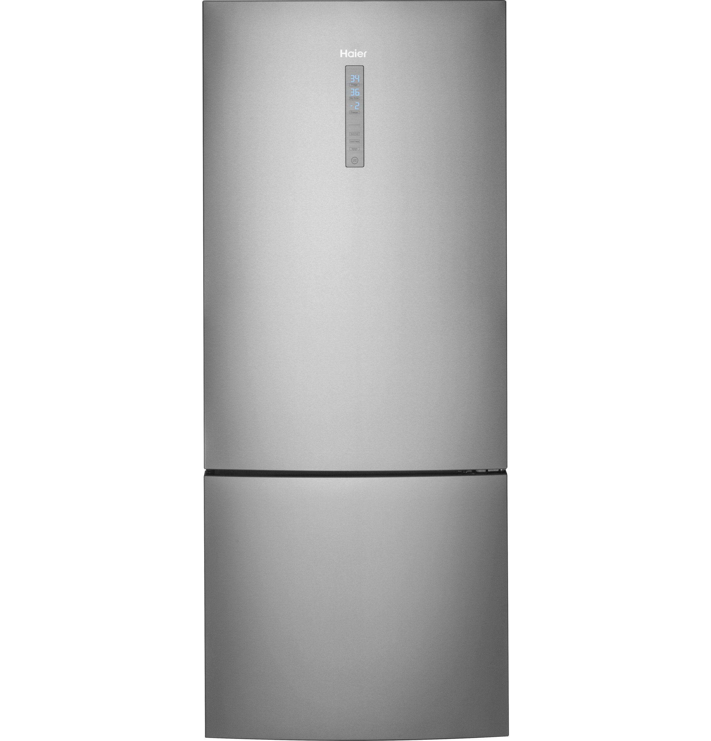 Haier 28 Counter Depth Bottom Freezer Energy Star 15 Cu Ft Refrigerator Reviews Wayfair