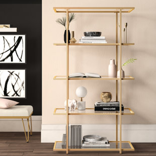 Go to store & view more images Farrand Etagere Bookcase by Mercury Row