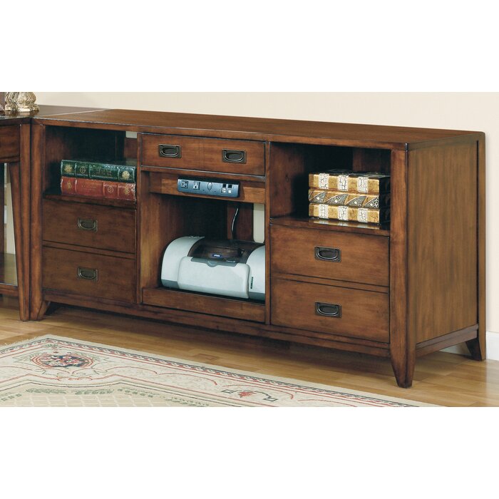 Solid Oak Credenza