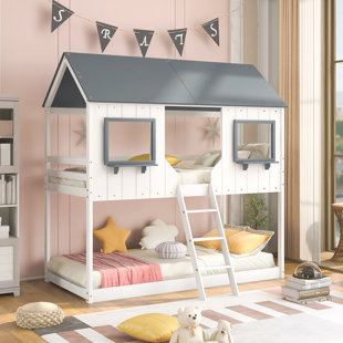 Wayfair | Dollhouse Kids Bunk Beds