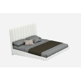 Shirely Upholstered Platform Bed by Orren Ellis