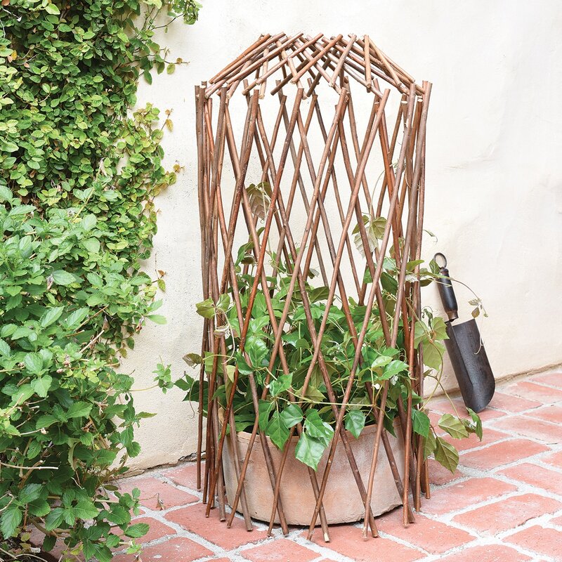 Areohome Willow Wood Expanding Trellis Reviews Wayfair