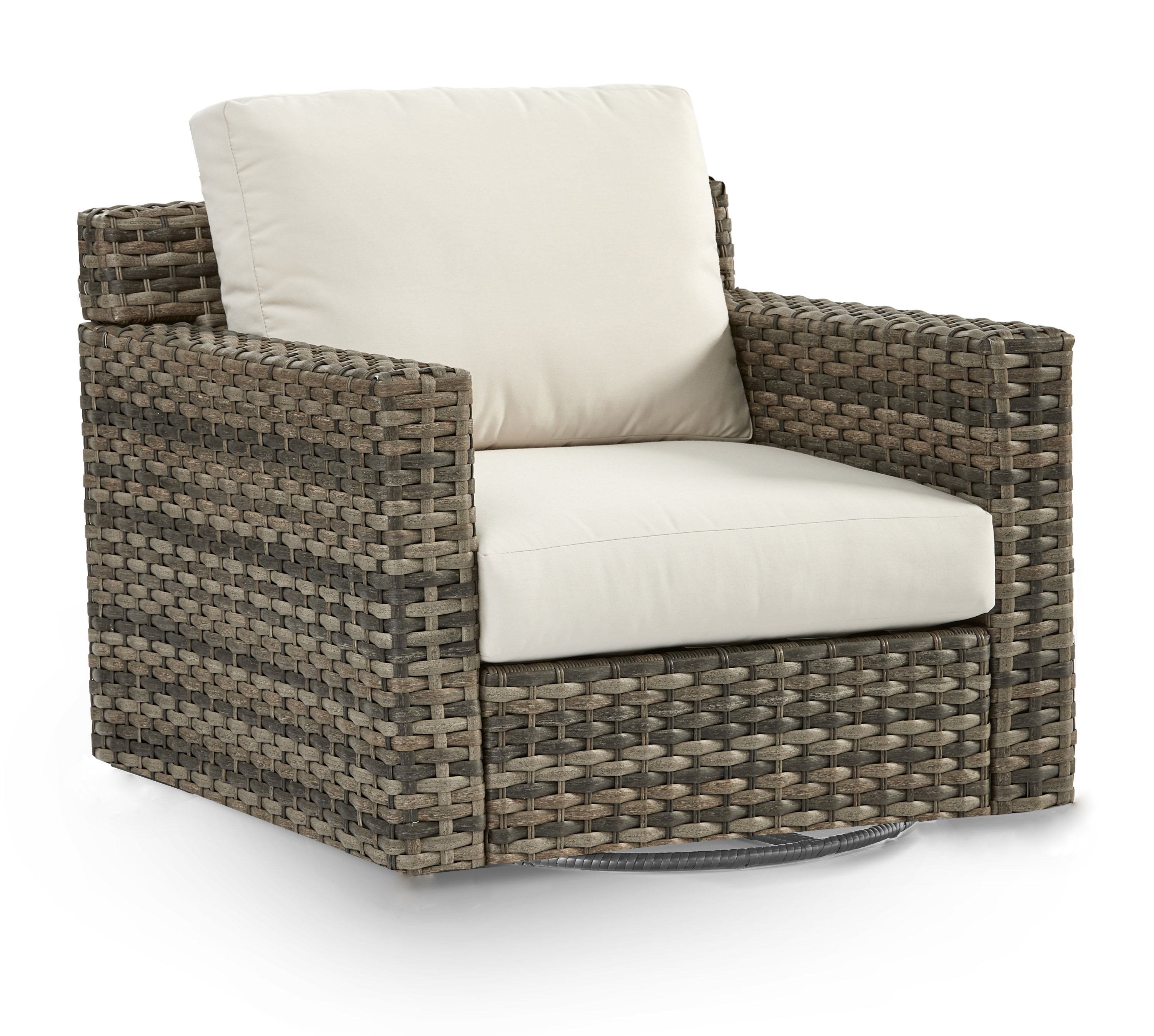 South Sea Rattan Jakarta Patio Glider Chair With Cushion Wayfair