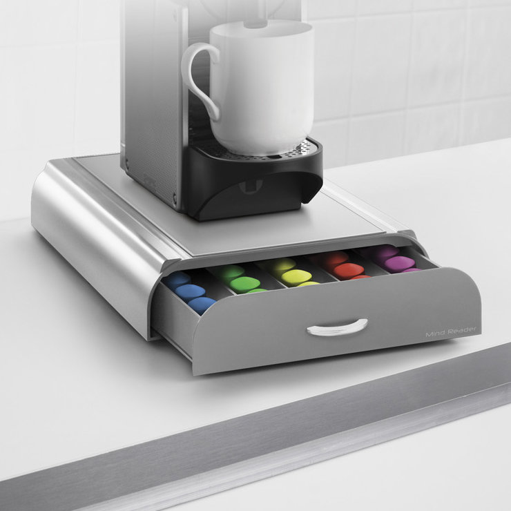 Mind Reader 50 Pod Drawer For Nespresso Capsules Reviews Wayfair