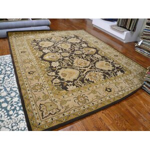 Cardwell Hand-Tufted Brown / Beige Area Rug