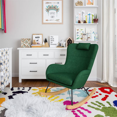 Green Nursery Gliders, Rockers & Recliners You'll Love in ...