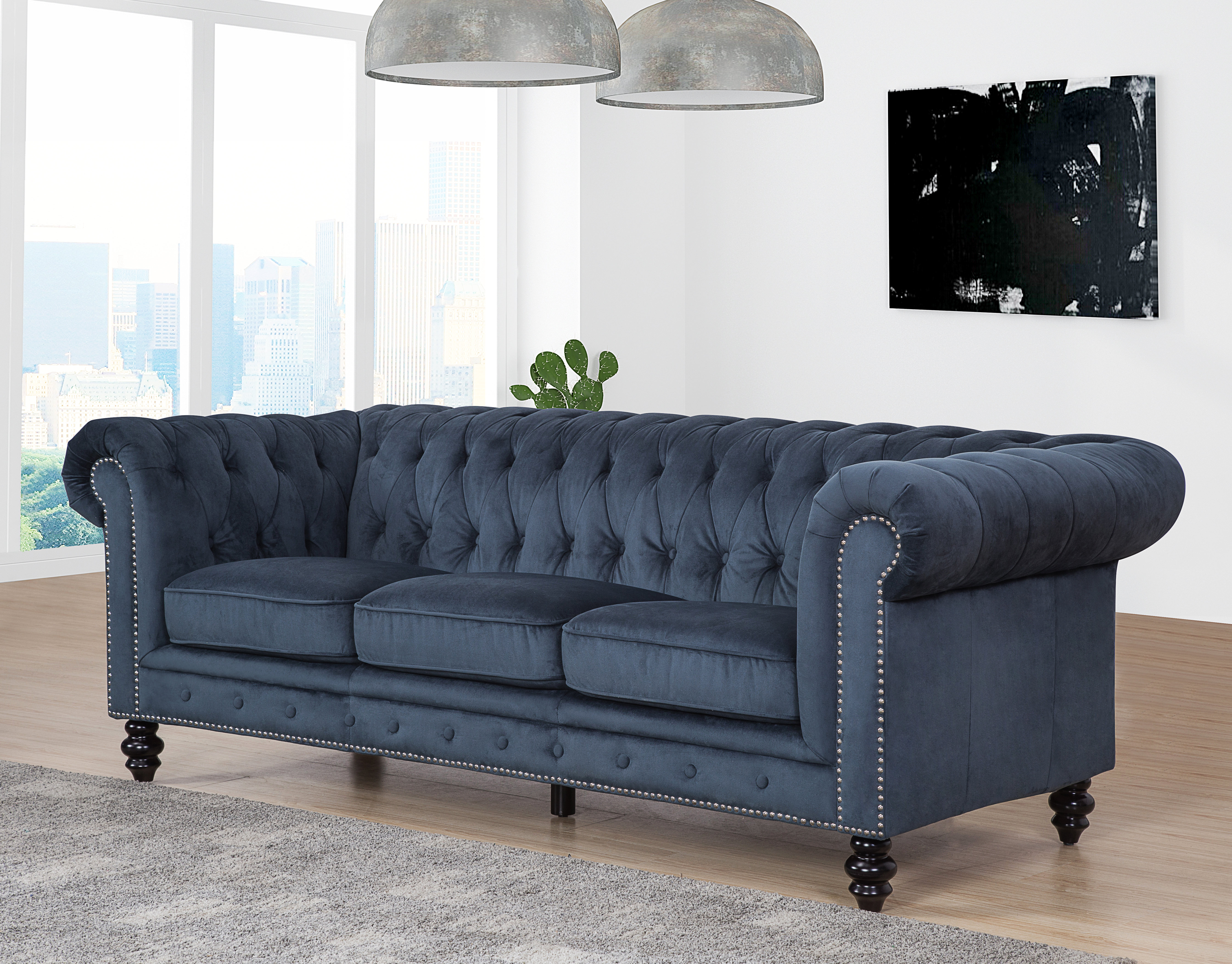 Mistana Brooklyn Chesterfield Sofa Reviews Wayfair Ca
