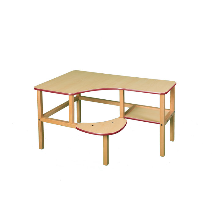 Wild Zoo Grade School Manufactured Wood 23 Student Computer Desk