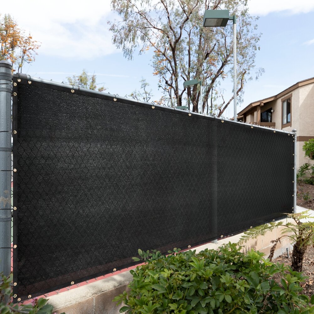 Black Privacy Fence Screen UV Sunshade Netting For window shade tennis court 