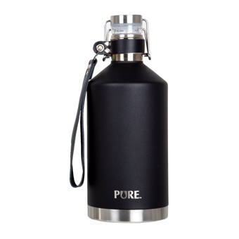 Loteria El Borracho Stainless Steel Growler 64 fl oz Water or Beer Canteen